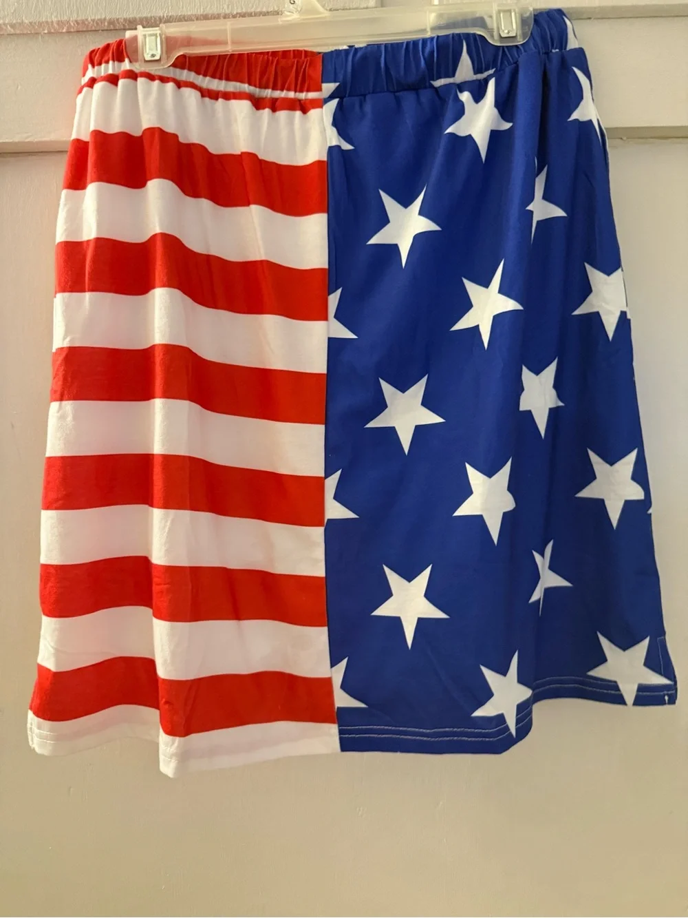 Skort  built in shorts, American flag - Red, White & Blue